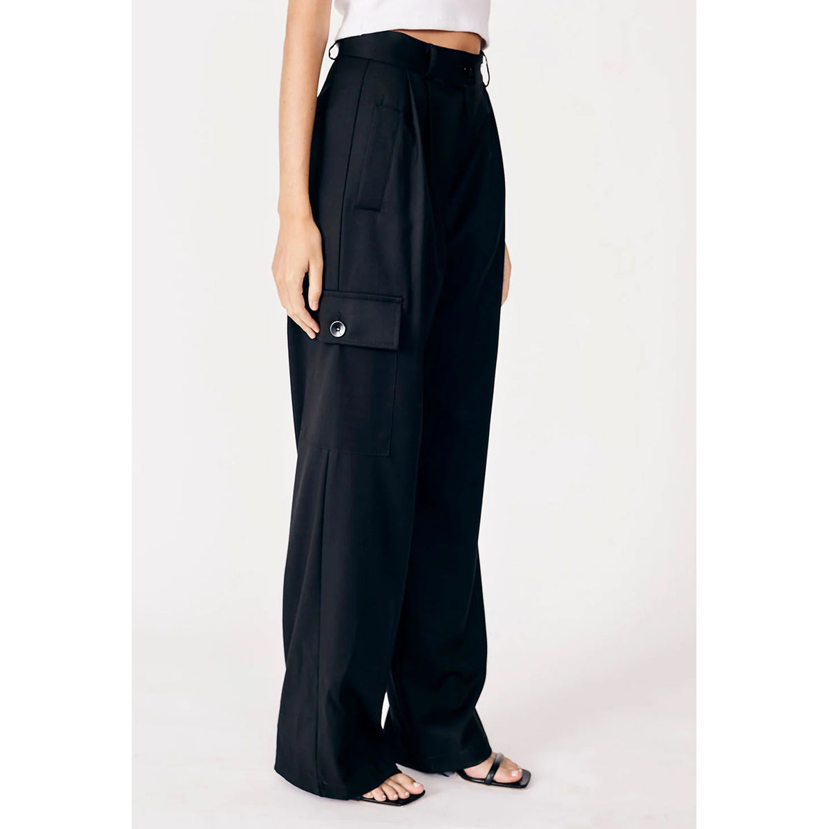 Deluc. Nix Cargo Pant in Black