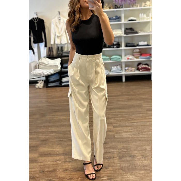 Deluc. Nix Cargo Pant in Ivory