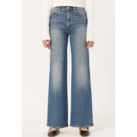 DL1961 Denim Hepburn Wide Leg High Rise Vintage 32" in East Lake