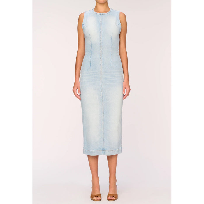 DL1961 Denim Esme Midi Dress in Ultra Light Indigo