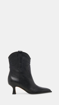 Dolce Vita Angel Booties in Black Leather