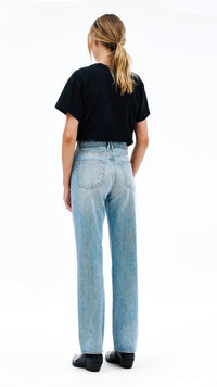 SLVRLAKE London High Rise Straight in Heartache