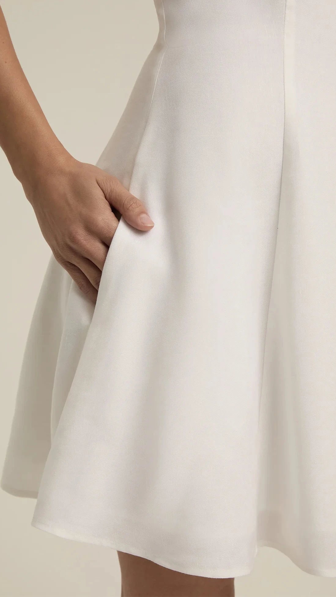 Favorite Daughter The Favorite Strapless Mini Linen Dress in Bright Wh Suite 201 Favorite Daughter The Favorite Strapless Mini Linen Dress in Bright Wh Suite 201