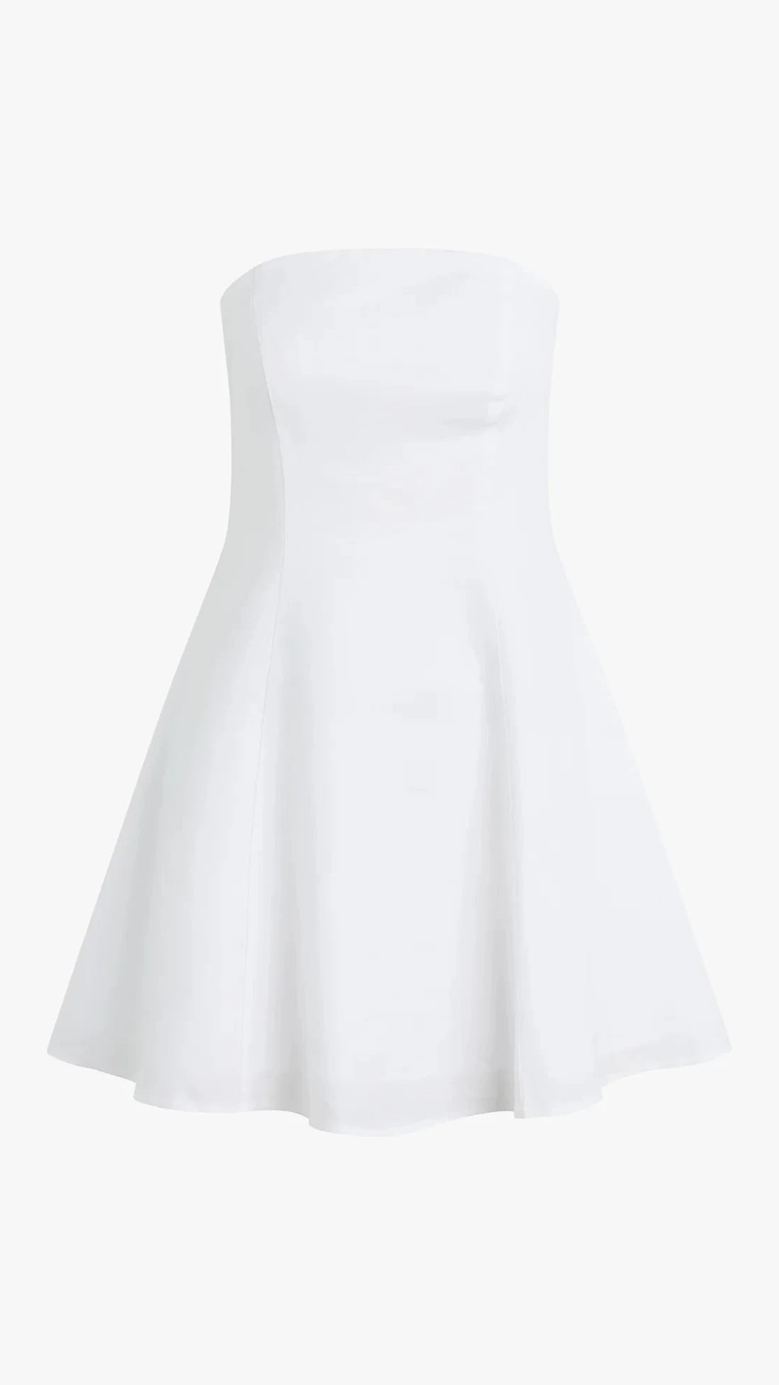 Favorite Daughter The Favorite Strapless Mini Linen Dress in Bright Wh Suite 201 Favorite Daughter The Favorite Strapless Mini Linen Dress in Bright Wh Suite 201