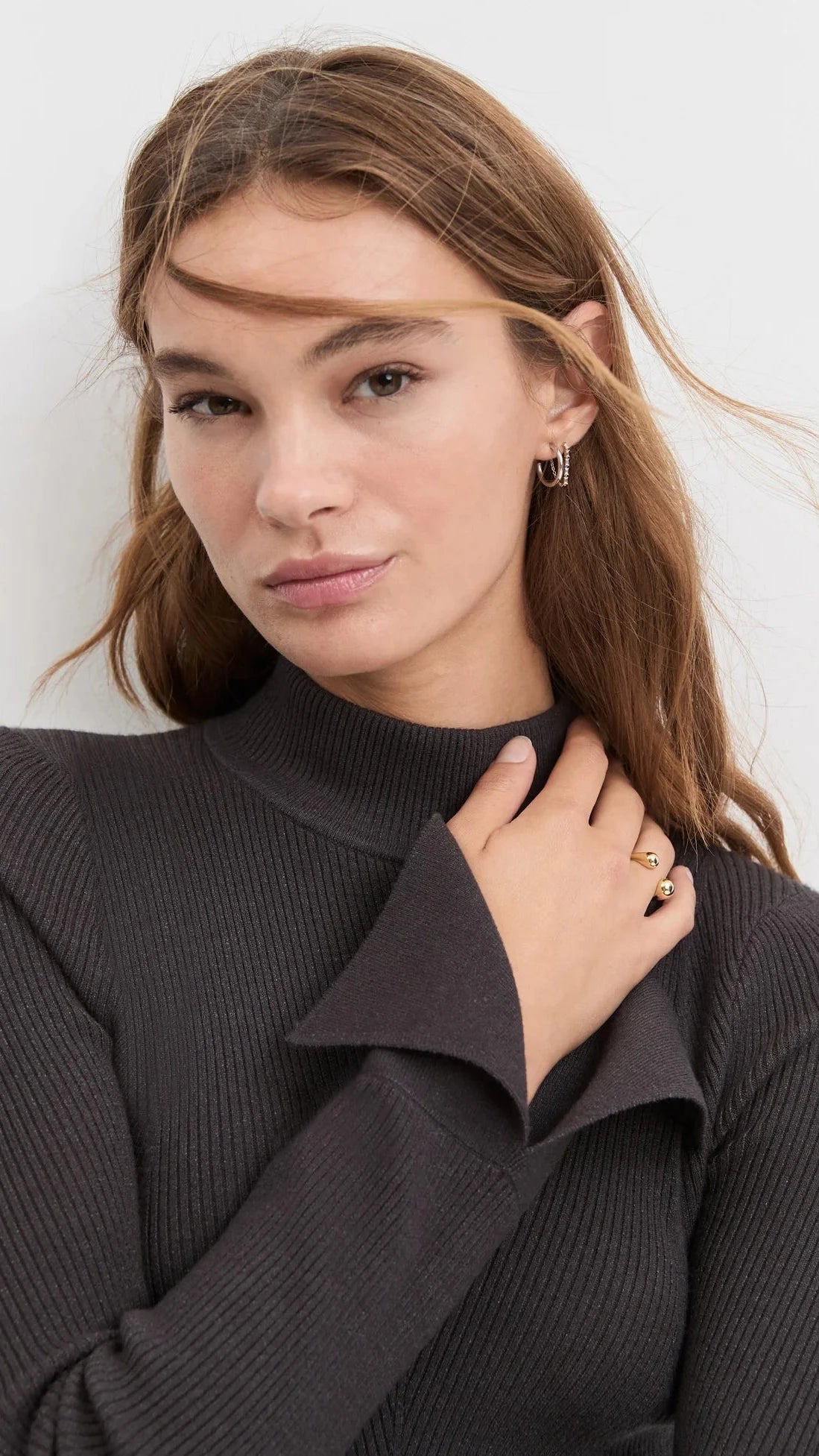 Favorite Daughter The Runway Top in Charcoal