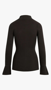 Favorite Daughter The Runway Top in Charcoal