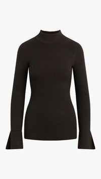 Favorite Daughter The Runway Top in Charcoal