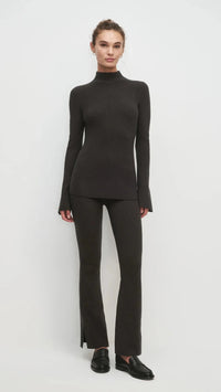 Favorite Daughter The Runway Pant in Charcoal