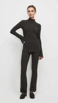 Favorite Daughter The Runway Top in Charcoal