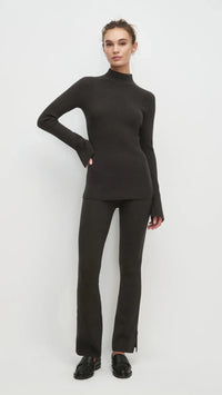 Favorite Daughter The Runway Pant in Charcoal