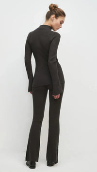 Favorite Daughter The Runway Pant in Charcoal