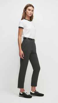 Favorite Daughter The Favorite Cigarette Pant in Grey