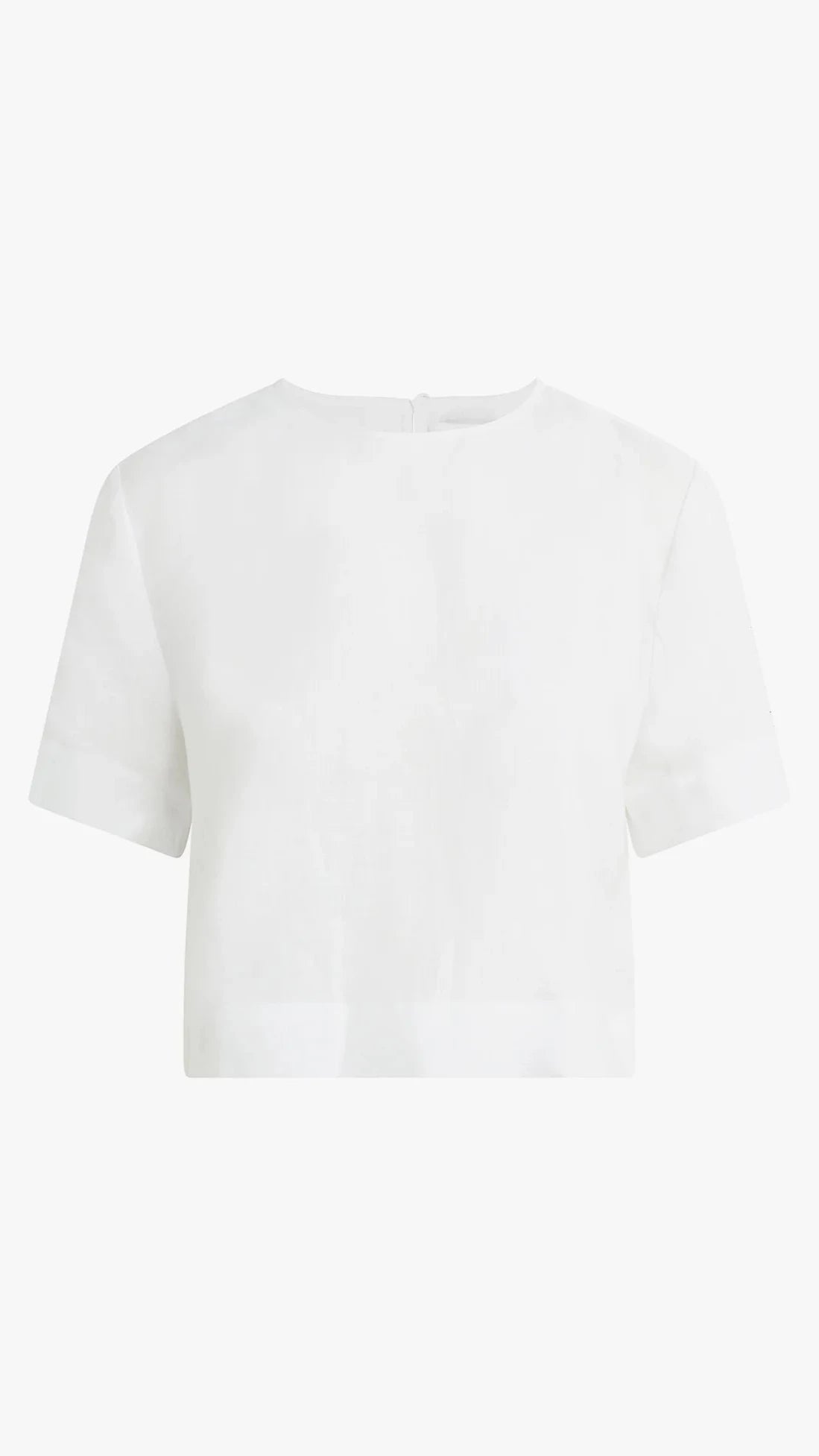 Favorite Daughter Easy Breezy Linen Top in White