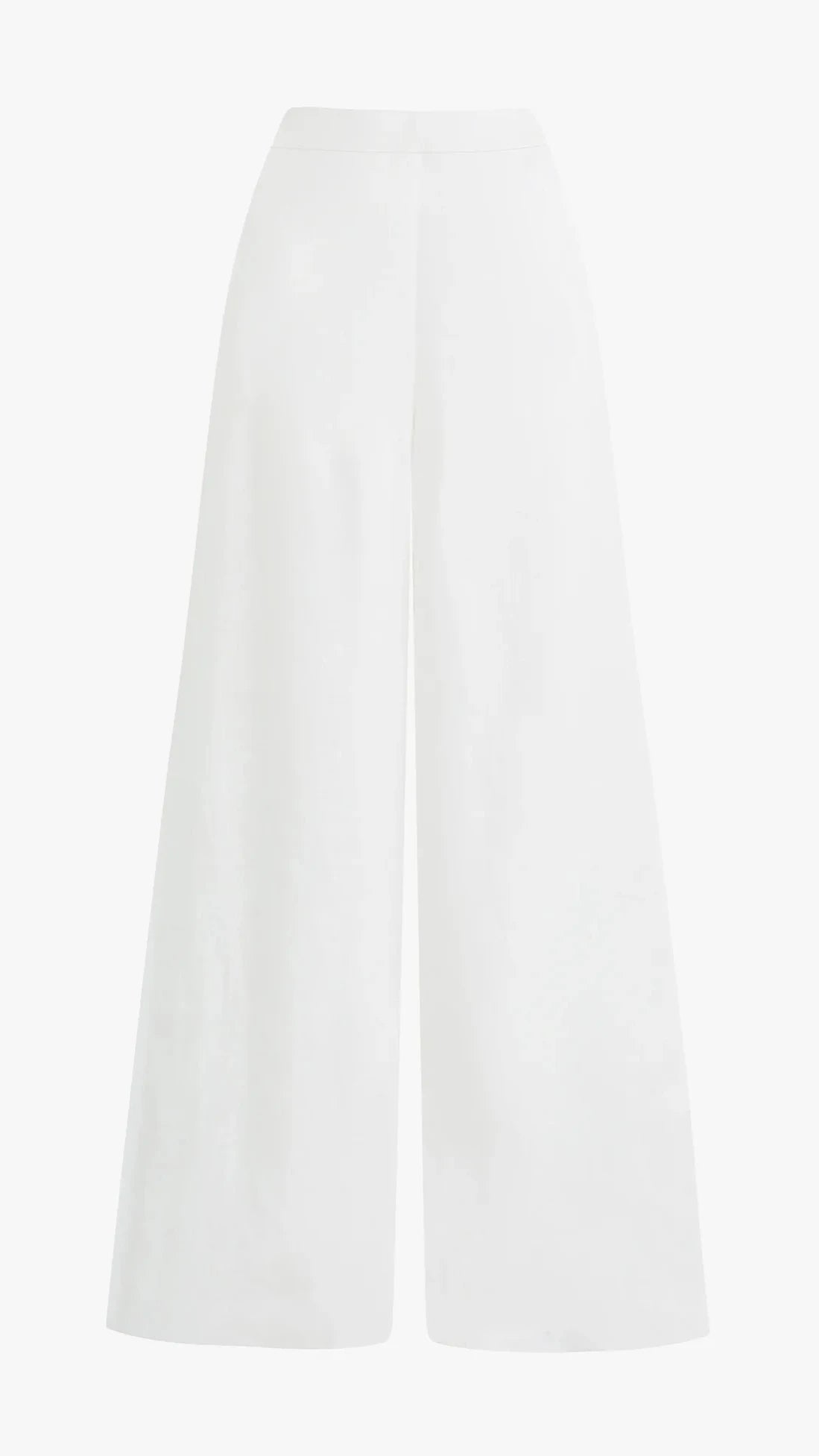 Favorite Daughter Wide Leg Linen Pant in White