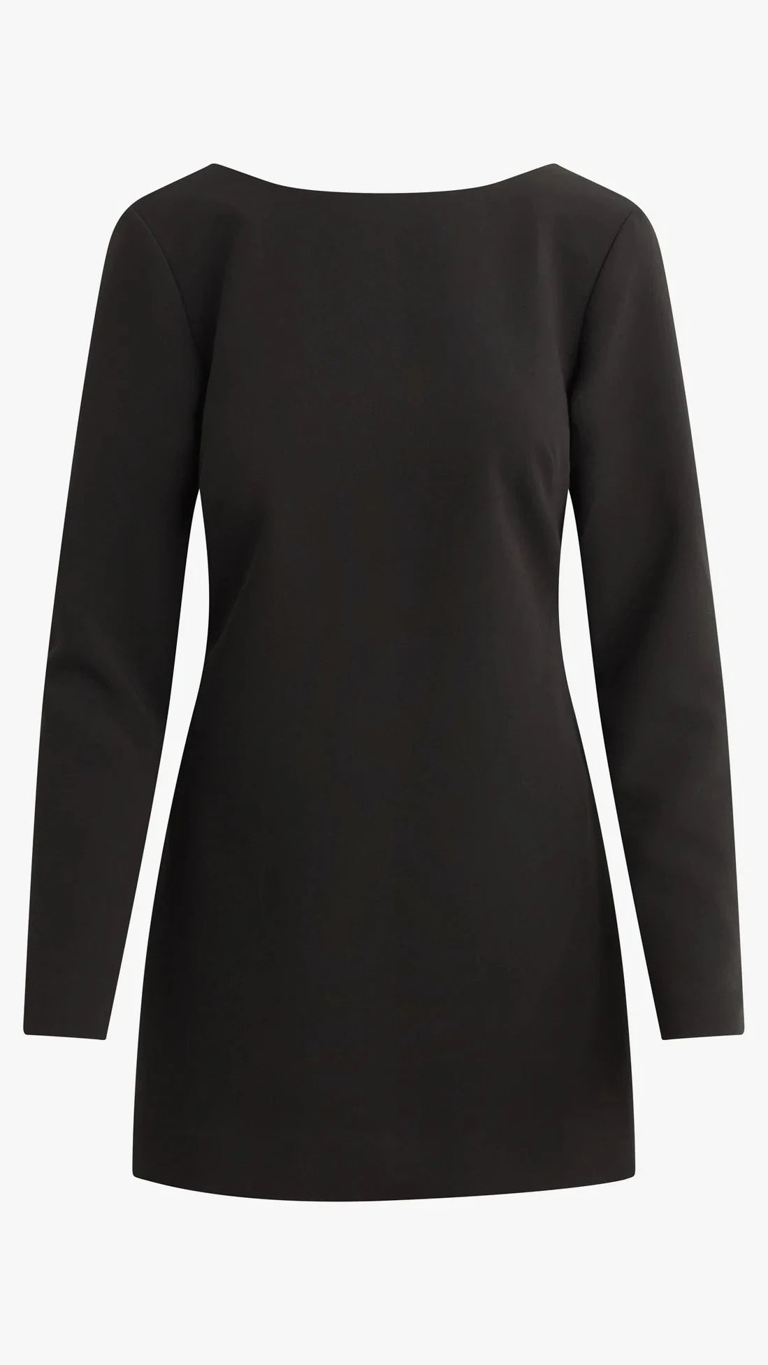 Favorite Daughter The Long Sleeve Meet Cute Bow Dress in Black