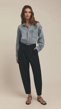 Favorite Daughter Pippa Pant in Black