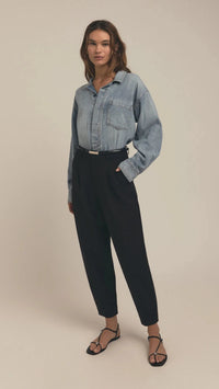 Favorite Daughter Pippa Pant in Black