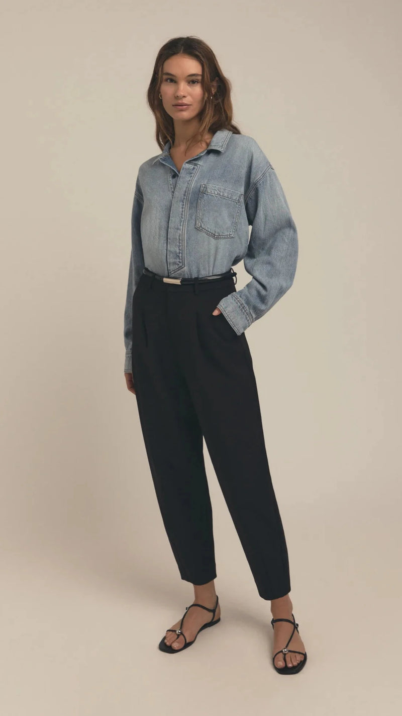 Favorite Daughter Pippa Pant in Black