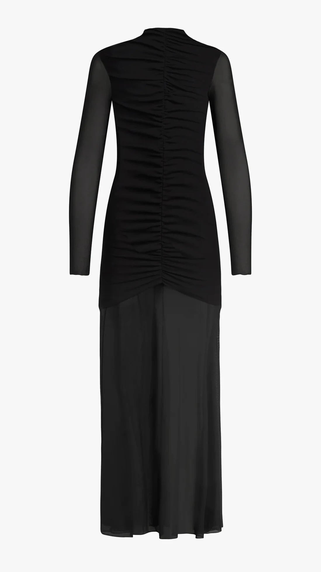 Favorite Daughter The Love Language Long Sleeve Gown in Black