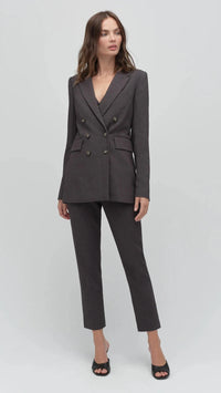 Favorite Daughter The Favorite Cigarette Pant in Grey