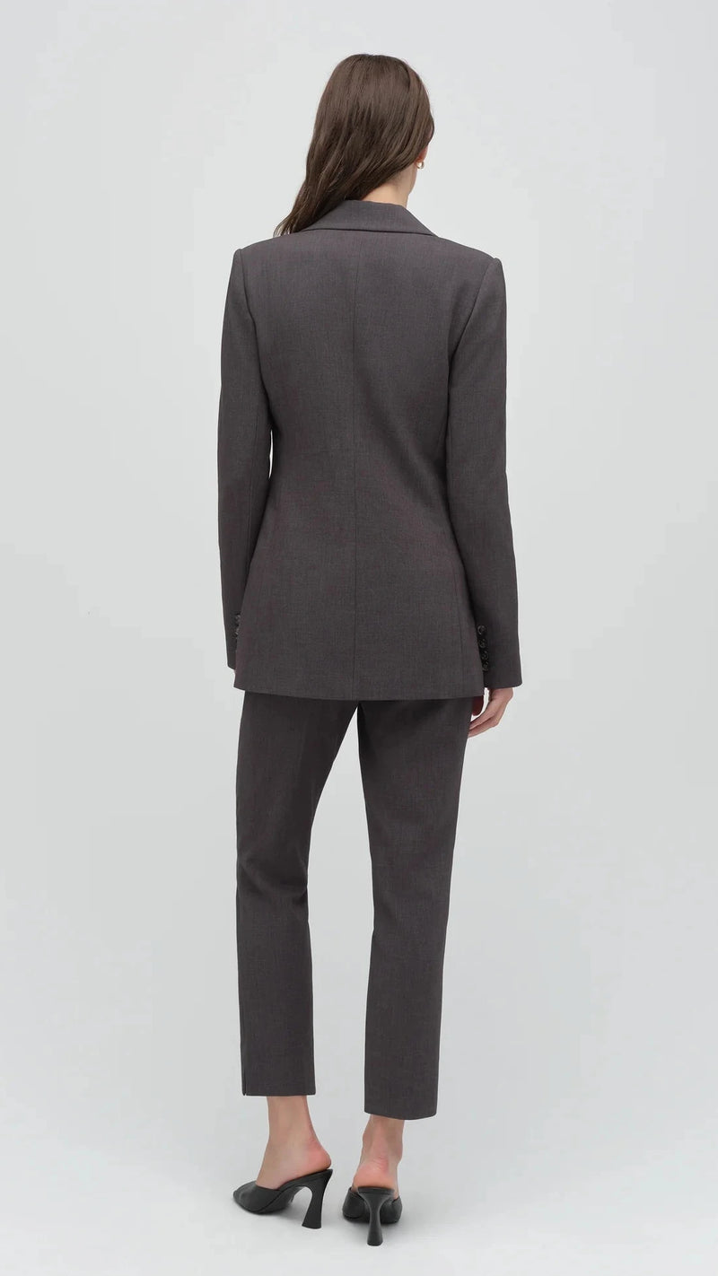 Favorite Daughter The Phoebe Blazer in Grey