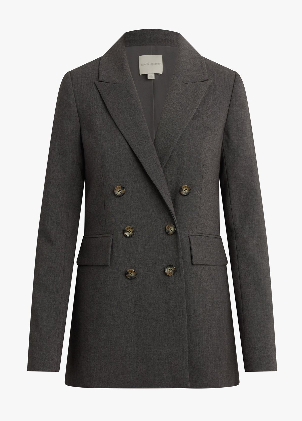 Favorite Daughter The Phoebe Blazer in Grey