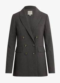 Favorite Daughter The Phoebe Blazer in Grey