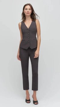 Favorite Daughter The Favorite Cigarette Pant in Grey