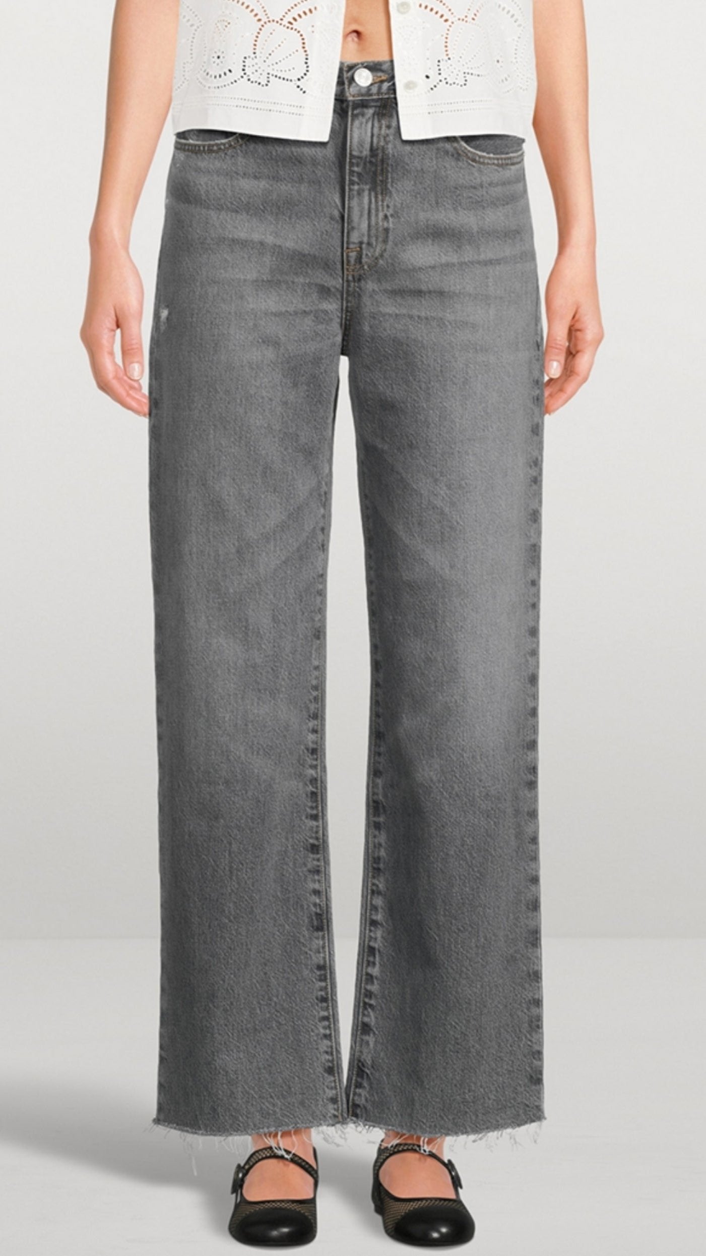 Frame Denim Le Jane Ankle Raw Fray in Zurich – Suite 201