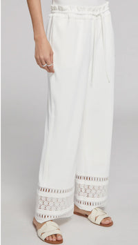 Generation Love Rosa Lace Combo Pant in White