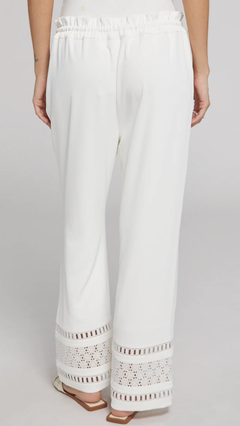 Generation Love Rosa Lace Combo Pant in White