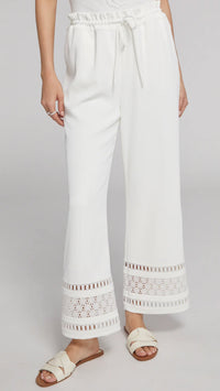 Generation Love Rosa Lace Combo Pant in White