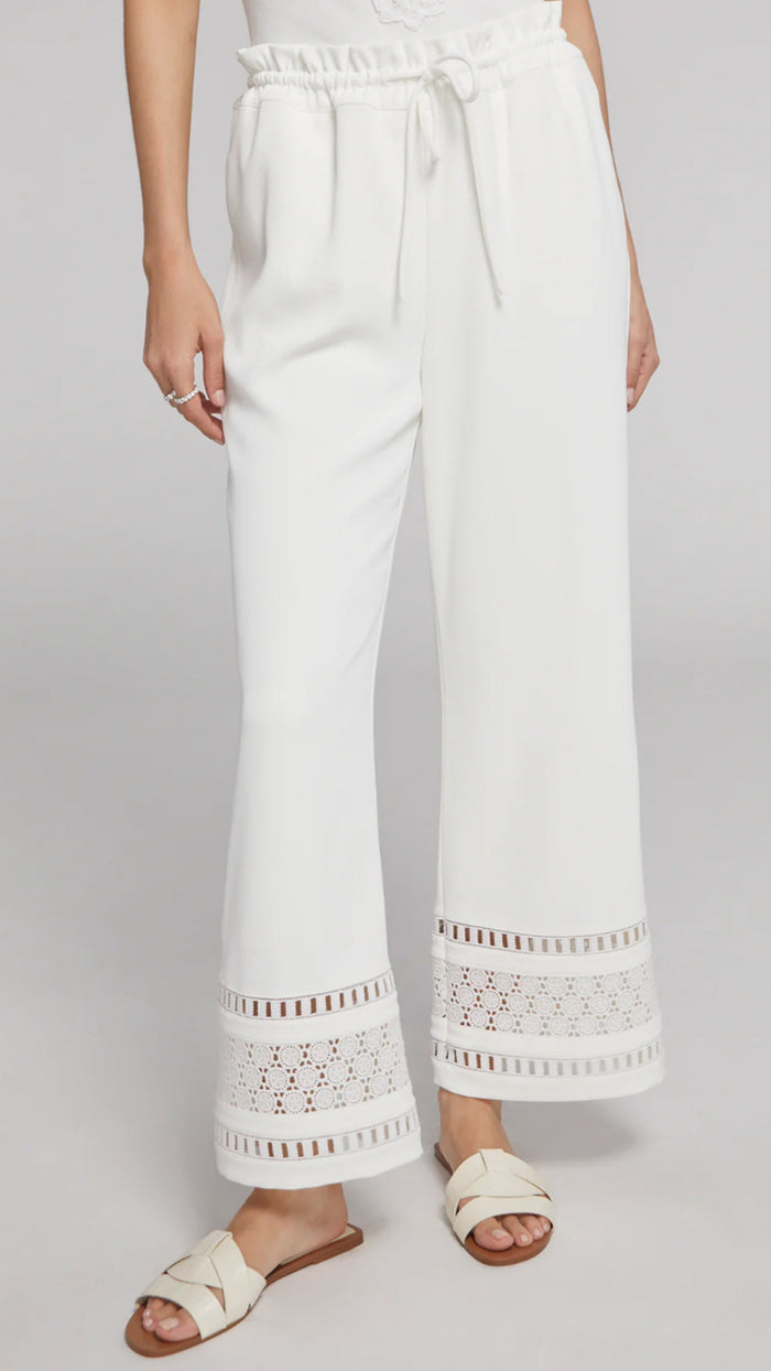 Generation Love Rosa Lace Combo Pant in White