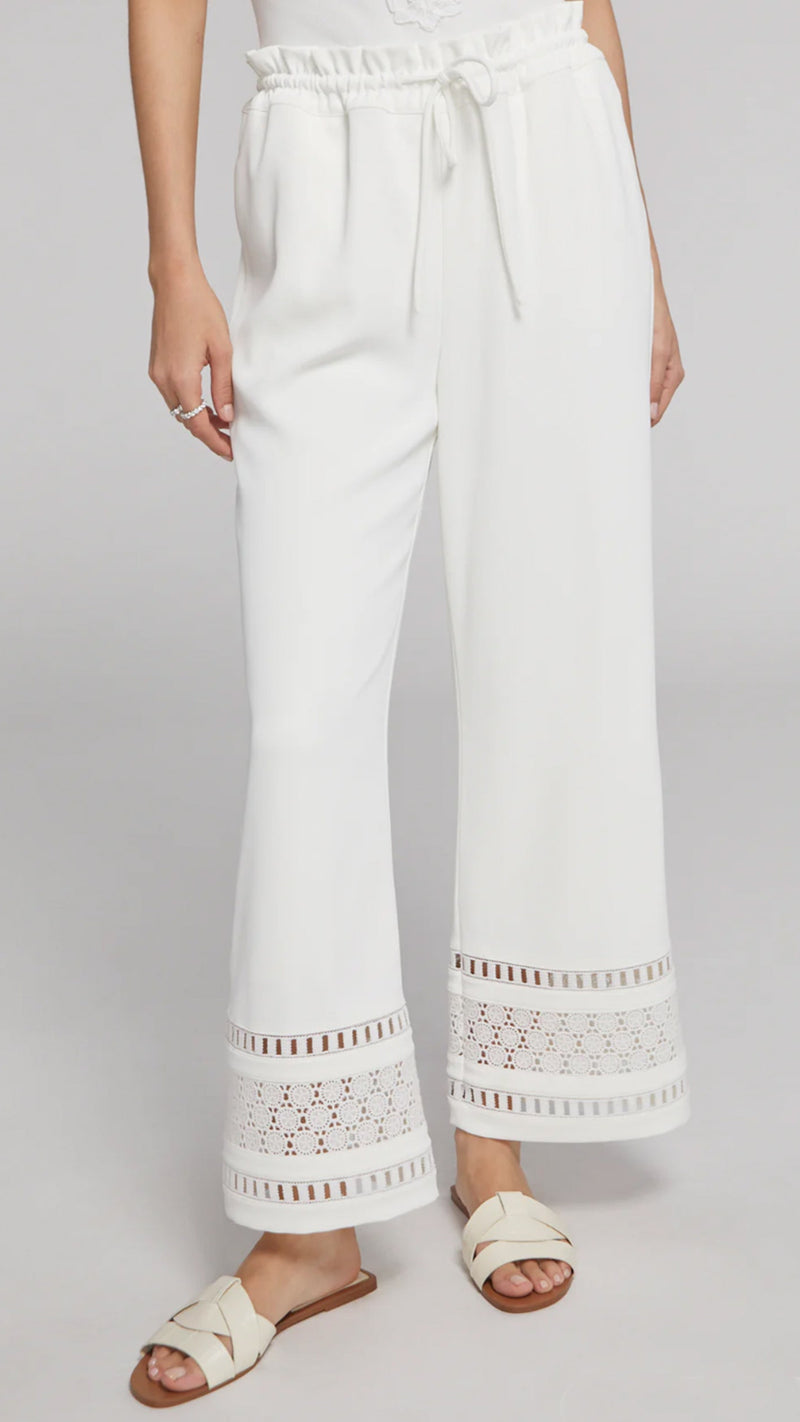 Generation Love Rosa Lace Combo Pant in White