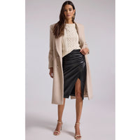 Generation Love Andie Long Wool Coat in Bisque
