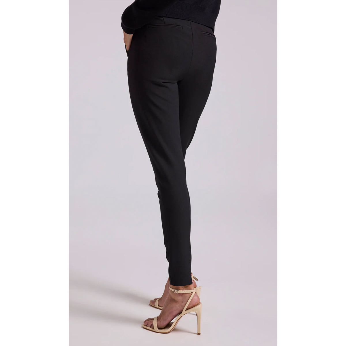 Generation Love Alexandra Slim Crepe Pant in Black