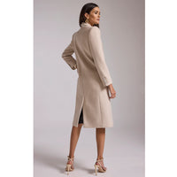 Generation Love Andie Long Wool Coat in Bisque