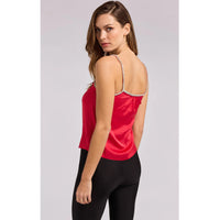Generation Love Cynthia Crystal Tank in Red