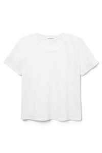 Perfect White Tee Harley Crew Neck Tee in White