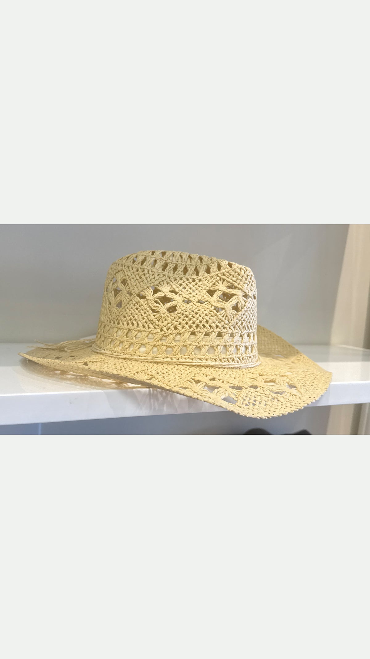 Suite201 Straw Cowboy Hat