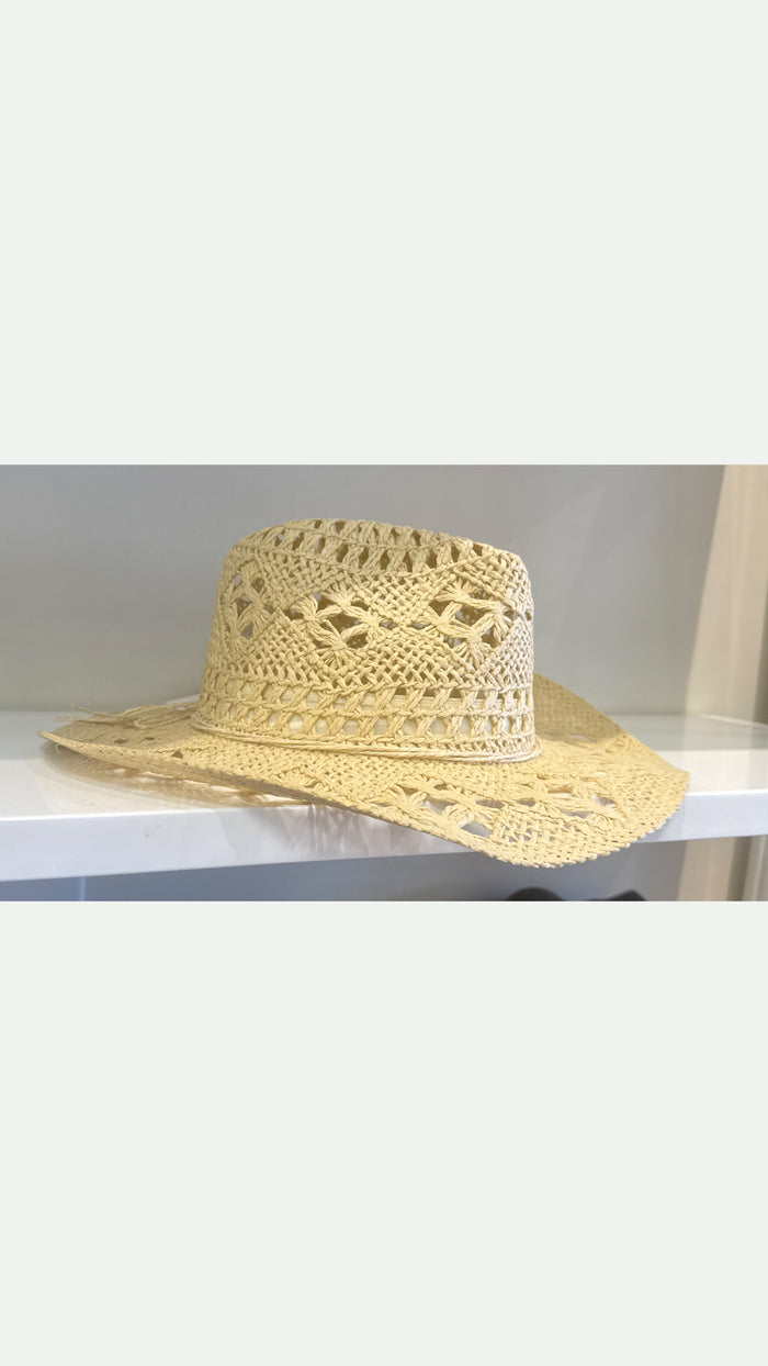 Suite201 Straw Cowboy Hat