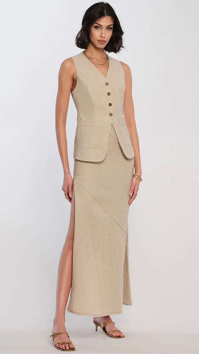 Heartloom Lulu Skirt in Natural