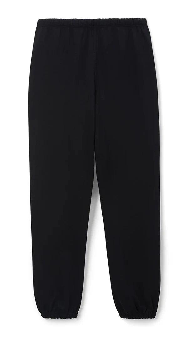 Perfect White Tee Johnny French Terry Easy Sweatpants in Black