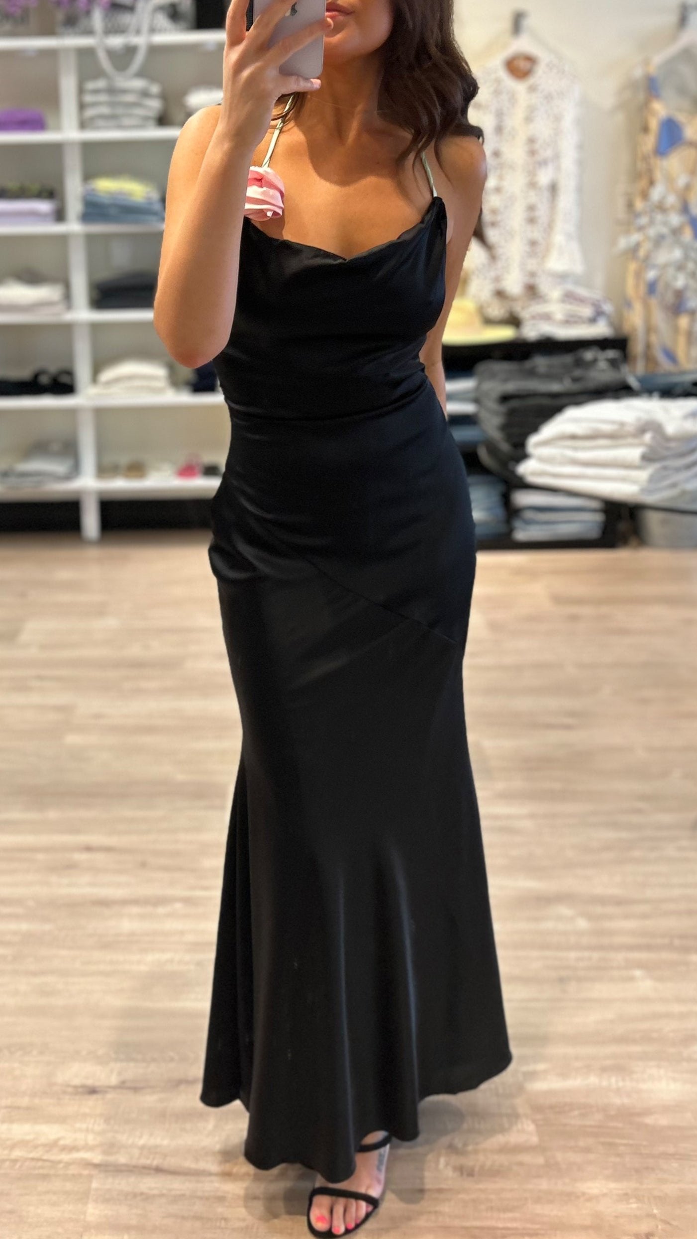 open lace back dress For Love & Lemons Brigette Gown in Black Suite 201 open lace back dress For Love & Lemons Brigette Gown in Black Suite 201