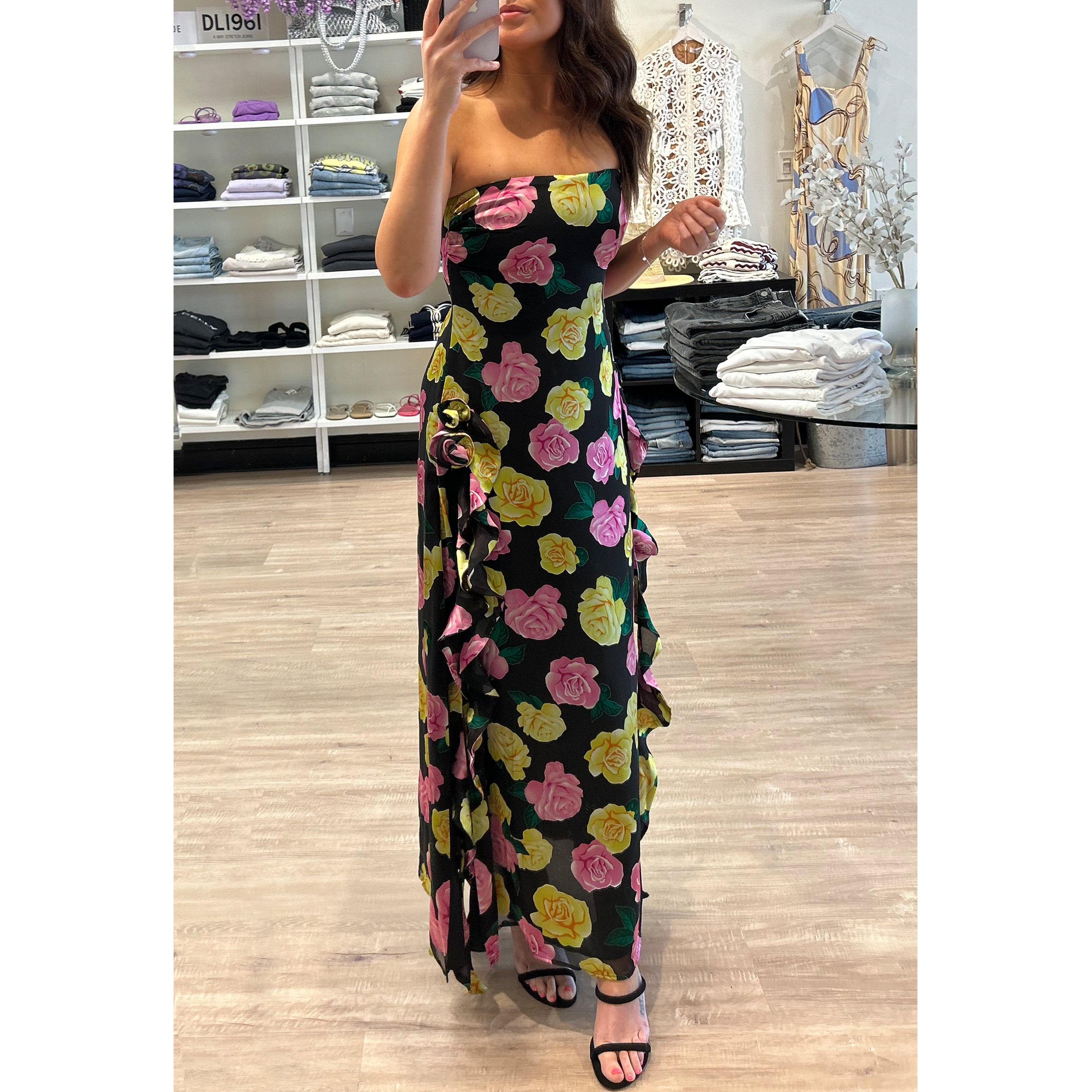 For love and lemons sierra maxi dress online