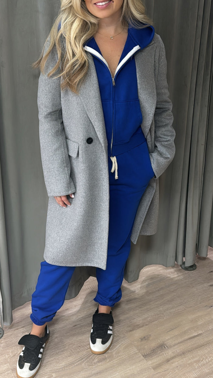 Les Tien Dylan Classic Structured Sweatpants in Electrico