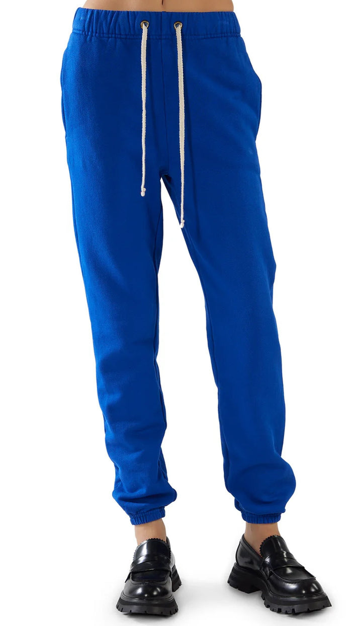 Les Tien Dylan Classic Structured Sweatpants in Electrico