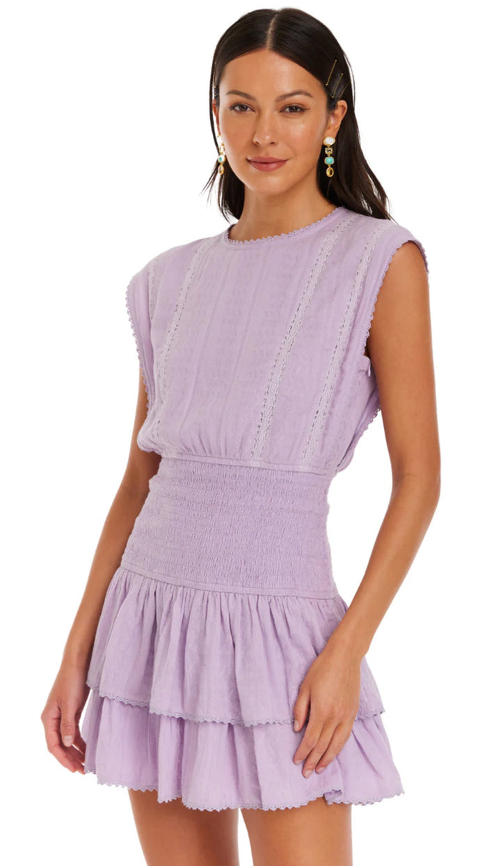 Allison New York Kenzie Mini Dress in Lilac