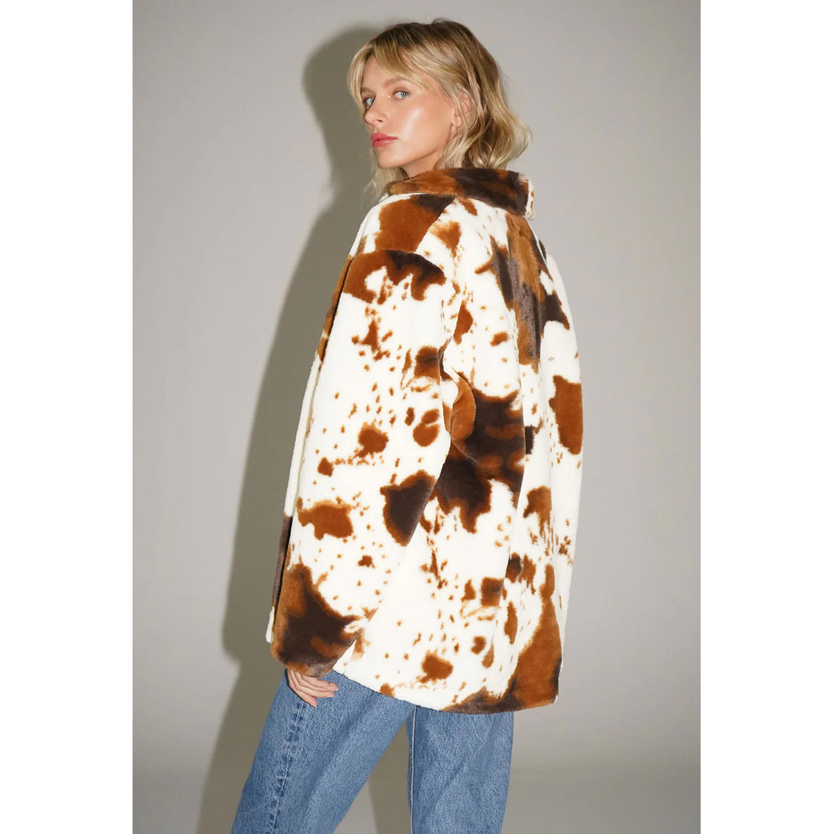 LNA Cowgirl Faux Fur Coat