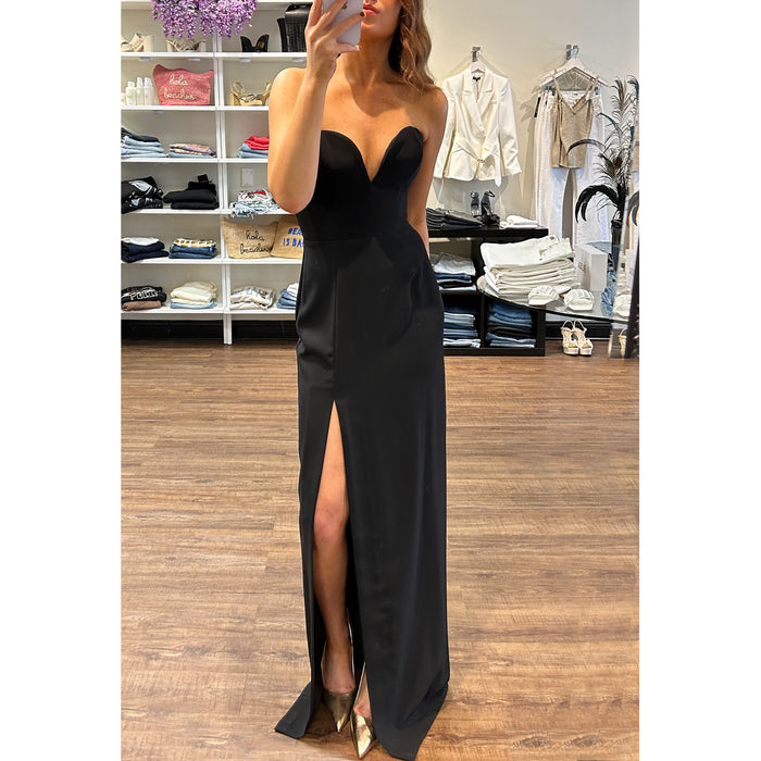 Amanda Uprichard Cherri Sweetheart Gown in Black